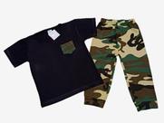 Conjunto Bebê Menino Camuflado