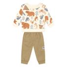Conjunto Bebê menino em moletom Brandili Baby