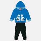 Conjunto Bebê Menino Estampa Zebra Kyly Cor:AzulTamanho:M
