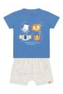 Conjunto Bebê Menino Floresta Conjunto Bebê Menino Floresta