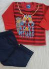 Conjunto bebê menino Mbb moletom