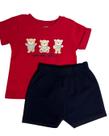 Conjunto bebê menino Pulla bulla