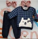 Conjunto bebê moletom fleece inverno - feminino e masculino