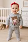 Conjunto Bebe Tamanho P Moletom Menina Big Day/Duduka/Elian/Coloritta Inverno Conjunto Bebe Tamanho P Moletom Menina Big Day/Duduka/Elian/Coloritta Inverno