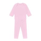 Conjunto Bebê Térmica Body/Calça Rosa Claro Brandili Conjunto Bebê Térmica Body/Calça Rosa Claro Brandili