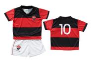Conjunto Bebê Uniforme Vitória Dry - Torcida Baby Conjunto Bebê Uniforme Vitória Dry - Torcida Baby