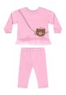 Conjunto Bebê Ursinho Tule Legging Quimby Conjunto Bebê Ursinho Tule Legging Quimby
