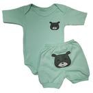 conjunto bebe urso