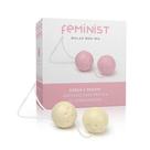 Conjunto Ben - Wa Feminist com 02 Bola - Marfim