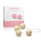 Conjunto Ben - Wa Feminist com 04 Bolas - Marfim