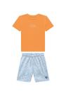 Conjunto Bermuda Infantil Menino Onda Marinha