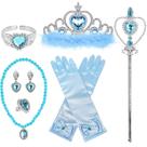 Conjunto BIBUTY de acessórios de vestir Princess Up para meninas Conjunto BIBUTY de acessórios de vestir Princess Up para meninas