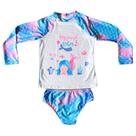 Conjunto Biquini Blusa Proteção Uv Termica Intanto Juvenil