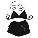 Conjunto Biquíni Com Bojo Asa Delta, LISO + Short Conjunto Biquíni Com Bojo Asa Delta, LISO + Short