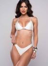 Conjunto biquini cortininha fixa fts - off white