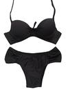 Conjunto biquíni feminino plus size com bojo sustentação calcinha lateral larga P ao 54