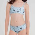 CONJUNTO BIQUINI INF.DUPLA FACE MERMAID AZUL CLARO 395.05 Mash CONJUNTO BIQUINI INF.DUPLA FACE MERMAID AZUL CLARO 395.05 Mash
