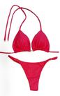 Conjunto biquíni onça vermelho