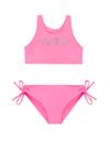 Conjunto Biquíni Pingo de Alegria PG11 Infantil Top cropped e Calcinha Poliéster T. 04/10
