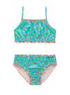 Conjunto Biquíni Pingo de Alegria PG18 Infantil Top e Calcinha Zig Proteção Solar UV50+ Poliéster T. 04/10