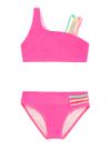 Conjunto Biquíni Pingo de Alegria PG37 Infantil Cropped e Calcinha Proteção Solar UV50+ Poliéster T. 04/10