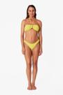Conjunto biquíni top argola amarelo holidays