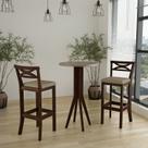 Conjunto Bistrô 1 Mesa 2 Banquetas Copacabana