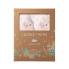 Conjunto Blanket Angel Dear Pink Elephant Cuddle Twins