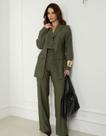 Conjunto Blazer Duplo E Calça Feminina Premium