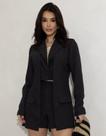 Conjunto Blazer Duplo E Short Feminino Premium