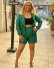 Conjunto Blazer e bermuda Bergaline