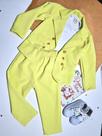 Conjunto blazer neon infantil