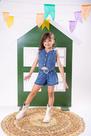 Conjunto Blogueirinha Jeans Inspiração Ana Castela - Boiadeira (CNJTBLGJSNINSP