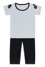 Conjunto Blusa com Pandas e Calça - Big Bless