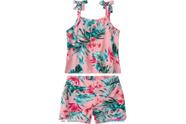 Conjunto blusa com short