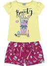 Conjunto Blusa com Shorts - Forfun - Lukas Kids Moda Infantil - For Fun