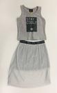 Conjunto Blusa Cotton Saia Em Tule Gloss