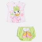 Conjunto Blusa Daisy Duck e Short - Momi