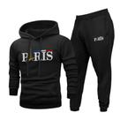 Conjunto Blusa E Calça Moletom Flanelado Paris