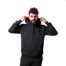 Conjunto Blusa e Calça Moletom Masculino Canguru Adulto Frio Algodão Tecido Quente Inverno