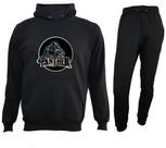 Conjunto Blusa E Calça Moletom Pantera Negra Wakanda Para Sempre Infantil E Adulto