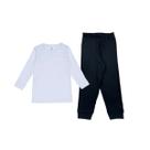 Conjunto Blusa E Calça Térmico Peluciado Juvenil Infantil
