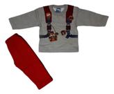 Conjunto blusa e calça