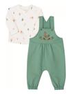 Conjunto blusa e jardineira Bebê Menina N 3025