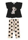Conjunto Blusa e Legging Bebê Menina Quimby Conjunto Blusa e Legging Bebê Menina Quimby