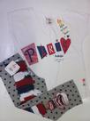 Conjunto blusa e legging infantil Malwee