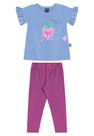 Conjunto Blusa e Legging Menina Bee Loop