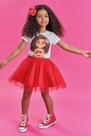 Conjunto Blusa e Saia de Tule PRINCESA MOANA -KUKIÊ
