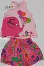Conjunto blusa e short infantil