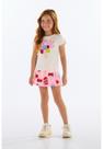 Conjunto Blusa e Short-Saia Quimby